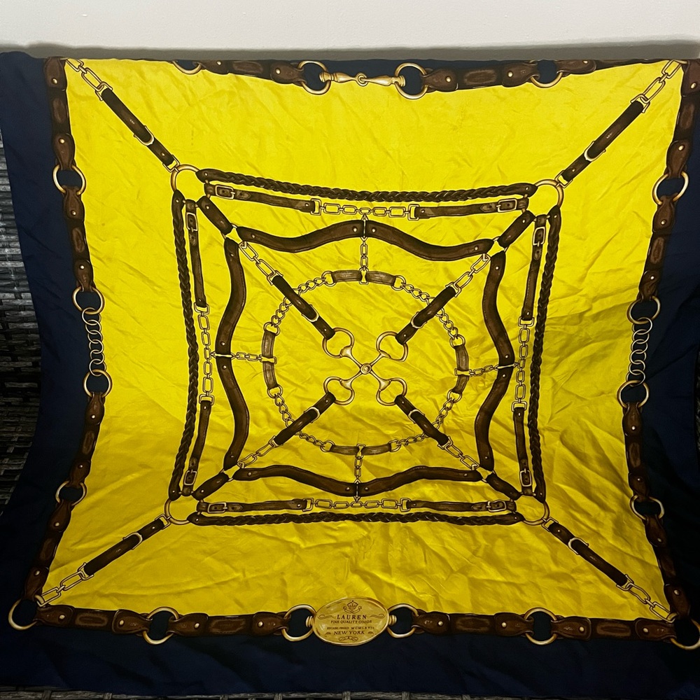 Polo Ralph Lauren silk scarf
